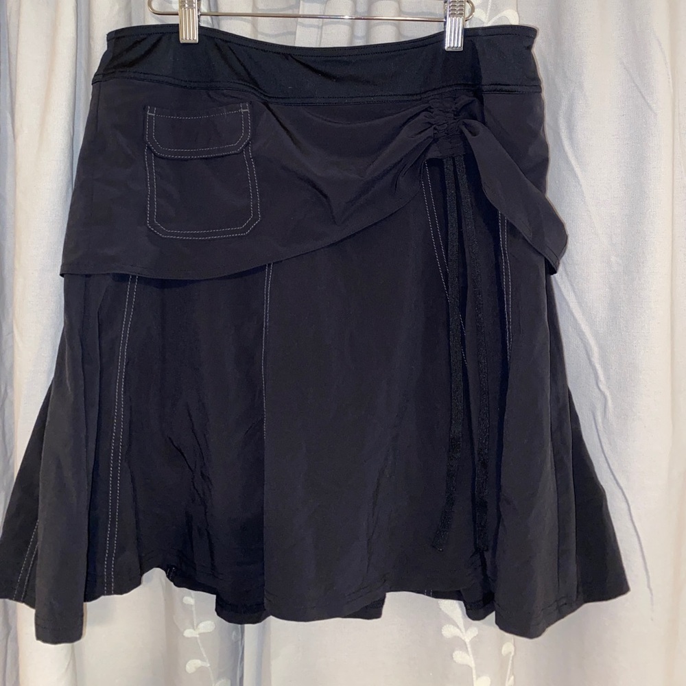 Athleta wherever skort in black sz 14